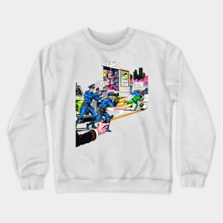 True Cases from Police Files. All Famous 1952 Comic Retro Vintage Crewneck Sweatshirt